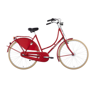 Bicicleta holandesa ORTLER VAN DYCK WAVE Rojo 2019 0
